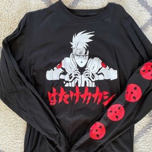 Men’s Naruto themed shirt